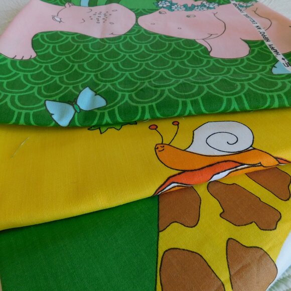 VTG groovy Katashas Unusuals wrap skirt fabric Schumacher decorator material 1yd - Picture 11 of 16